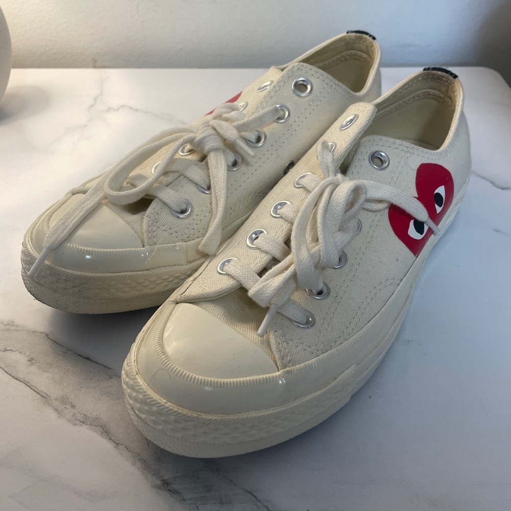 Comme des Garcon Converse Low Top Shoes